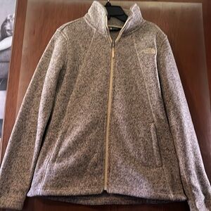 The north face, zipup fleece| small